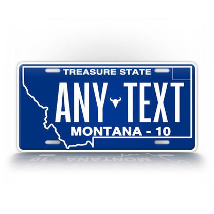 Personalized Montana State Custom License Plate