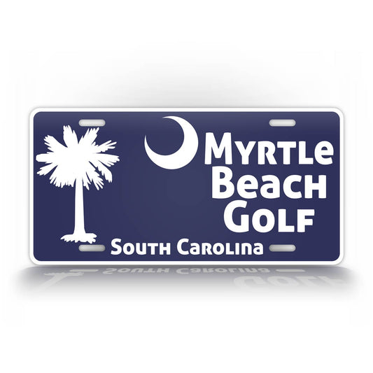 Myrtle Beach Golf License Plate South Carolina