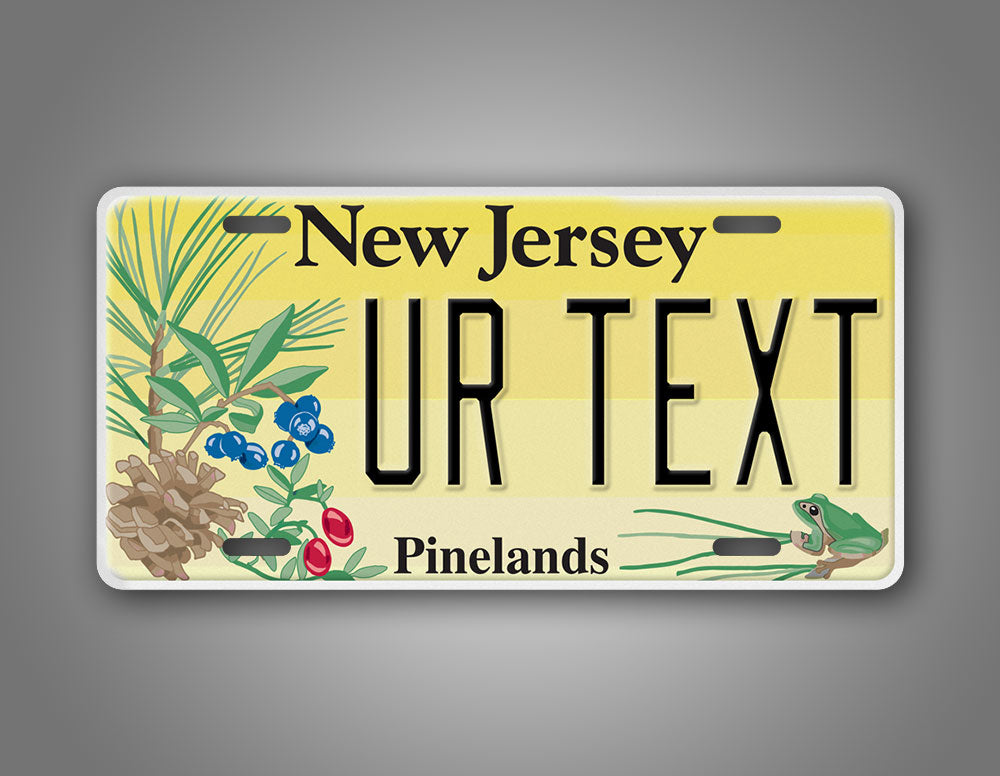 Custom Novelty New Jersey Pinelands Auto Tag