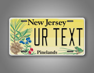 Custom Novelty New Jersey Pinelands Auto Tag