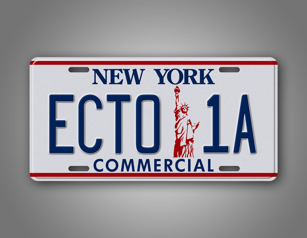 Ghost Busters II New York License Plate Ecto-1 Auto Tag