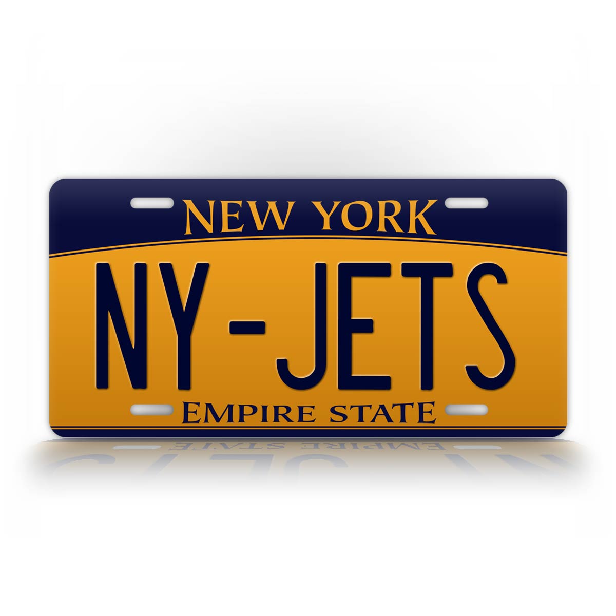 New Your Jets License Plate NY Jets Auto Tag 