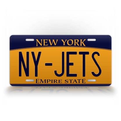 New Your Jets License Plate NY Jets Auto Tag 