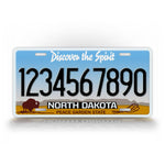 Any Text Custom North Dakota Auto Tag