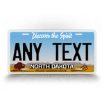 Personalized Novelty North Dakota License Plate 