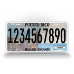 Personalized Text Puerto Rico Novelty License Plate 