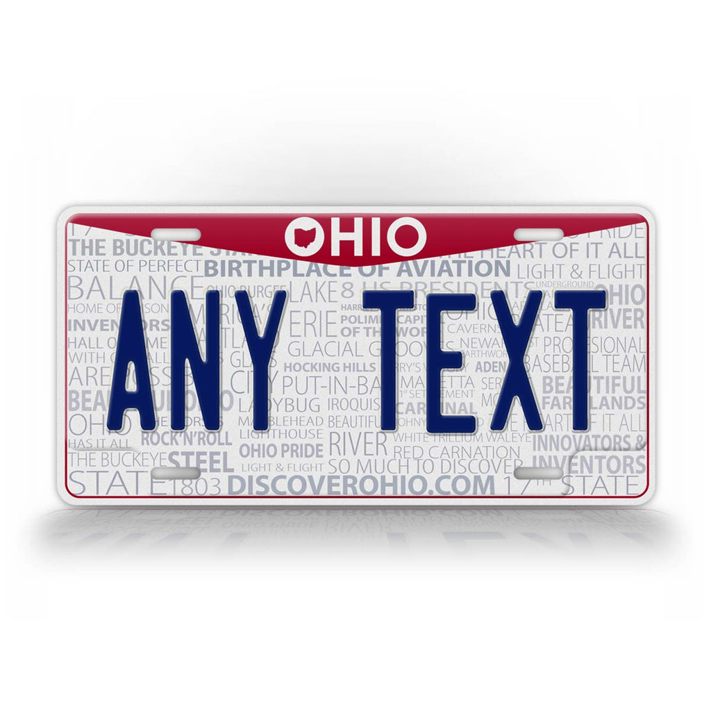 Personalized Ohio Novelty License Plate