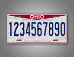Any Text Custom Ohio License Plate