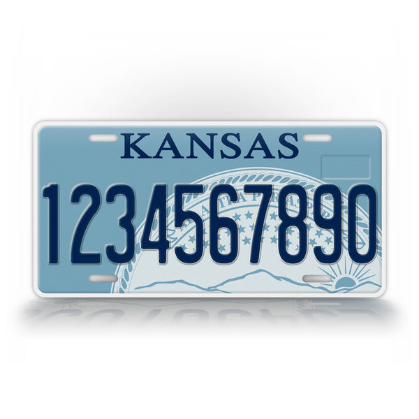 Personalized Kansas State Custom License Plate