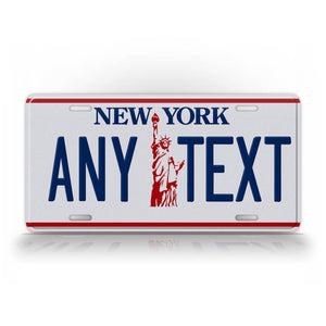 New York Statue of Liberty License Plate