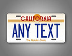 Any Text Custom California Sunshine Antique Auto Tag 