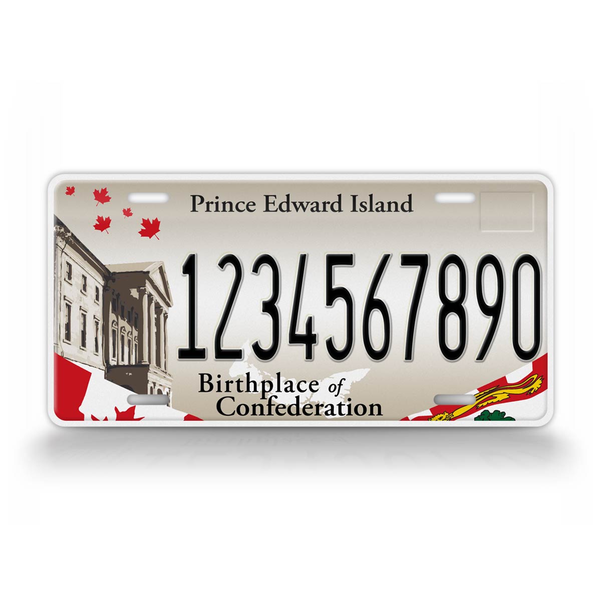 PIE Prince Edward Island Canada Custom Novelty Auto Tag 