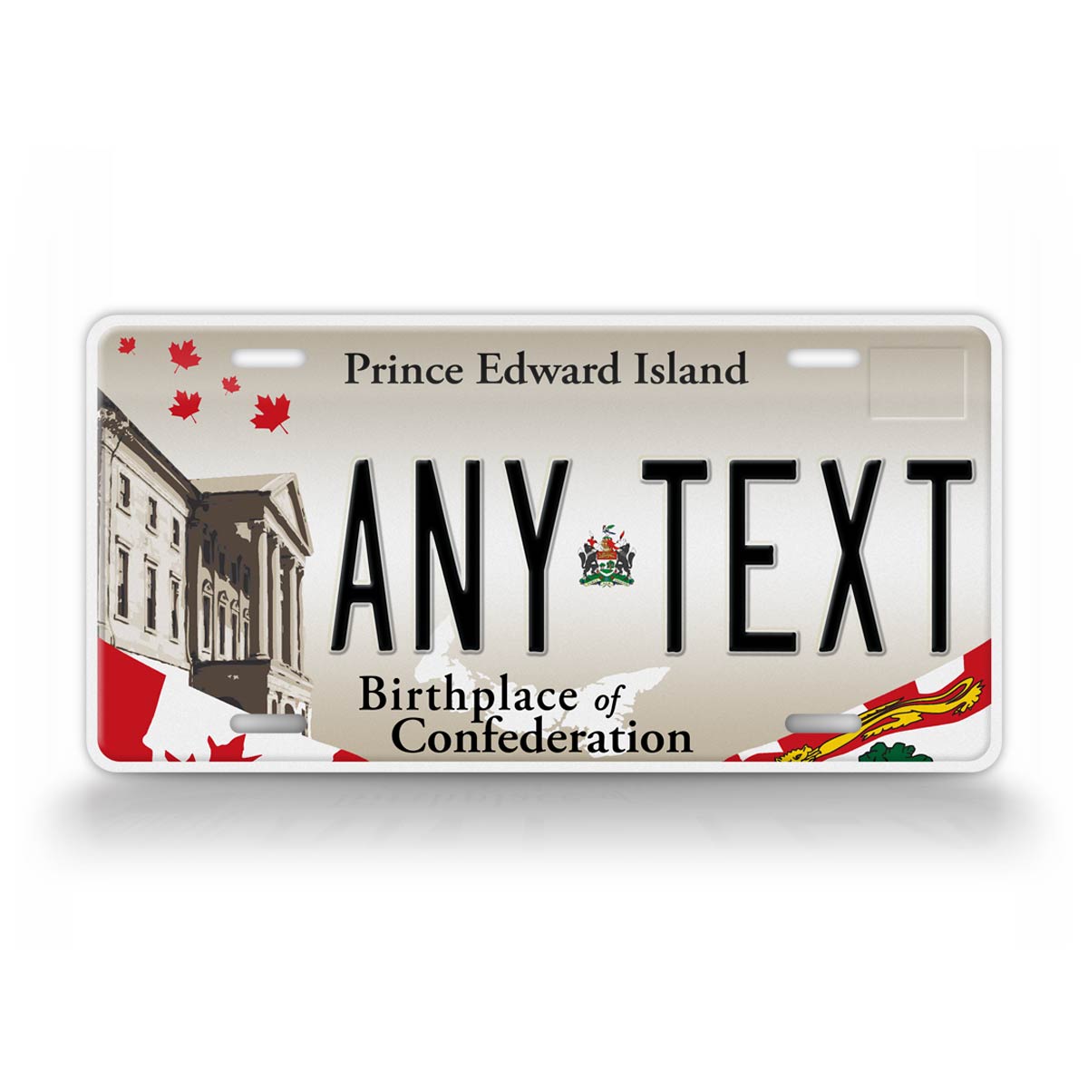 Prince Edward Island Canada Custom License Plate 