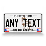 Old Puerto Rico Custom Novelty License Plate 