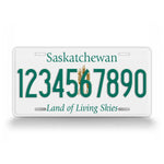 Personalized Novelty Saskatchewan Canada License Plate  