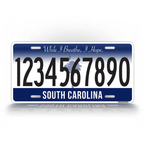 Custom Text South Carolina Auto Tag Any Text 