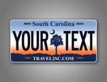 Custom 2008-2016 South Carolina State License Plate