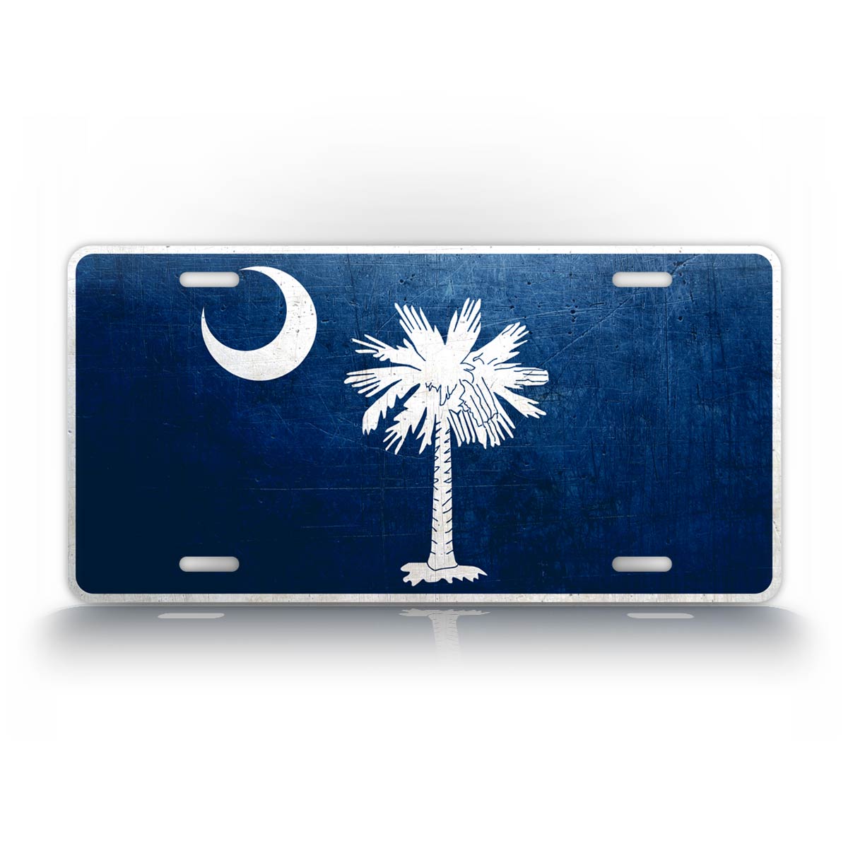 South Carolina State Flag License Plate 