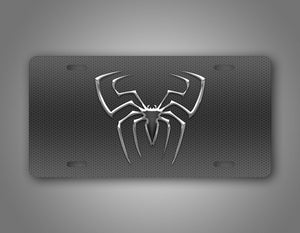 Spiderman Logo Auto Tag 