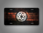 Star Wars Imperial Emblem License Plate 