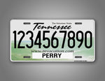 Personalized Novelty Tennessee State License Plate  