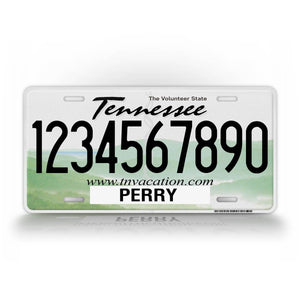 Custom Tennessee State Novelty Auto Tag 
