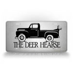 The Deer Hurse Hunting License Plate 
