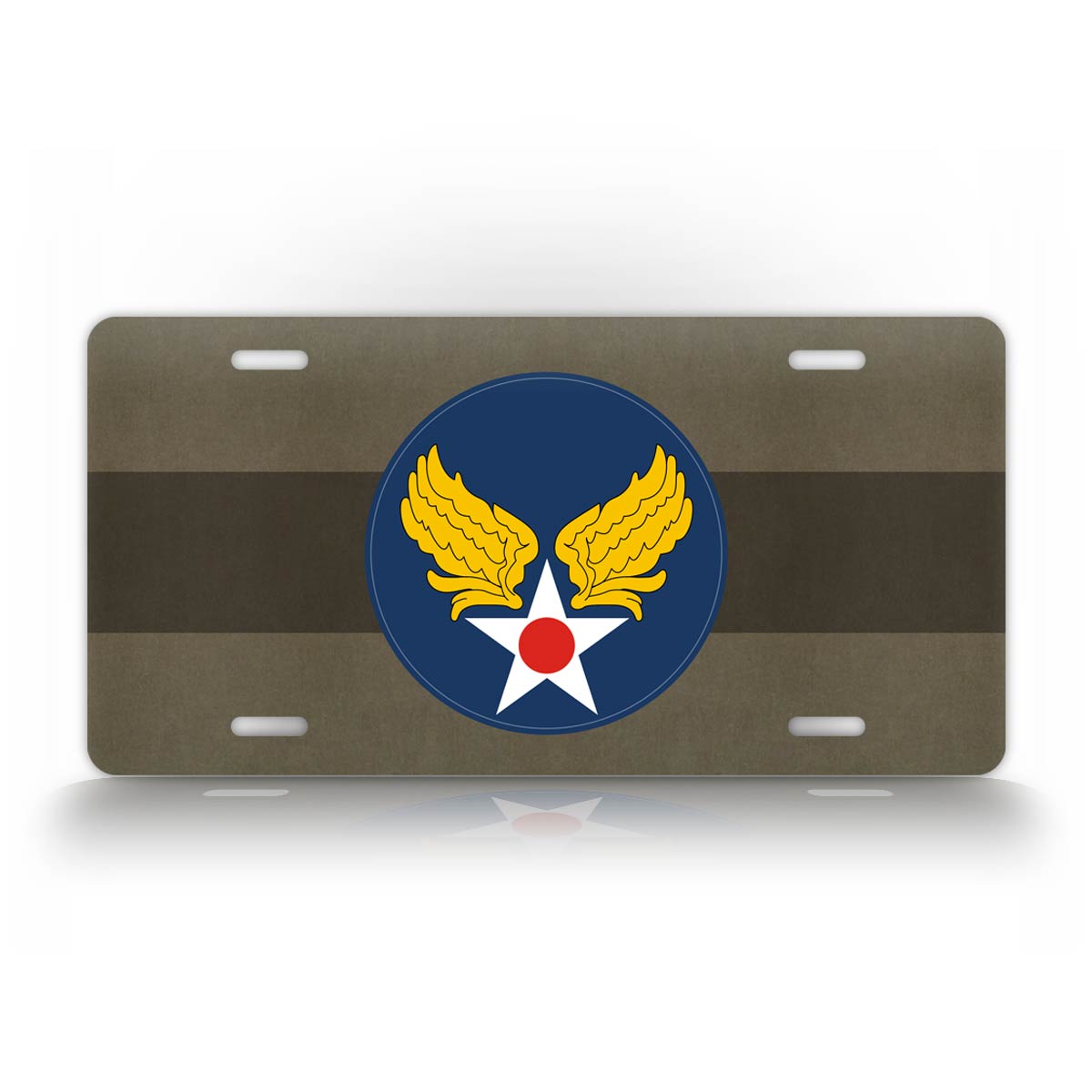 US Air Force Patch WWII Army Air Corps Patch License Plate 