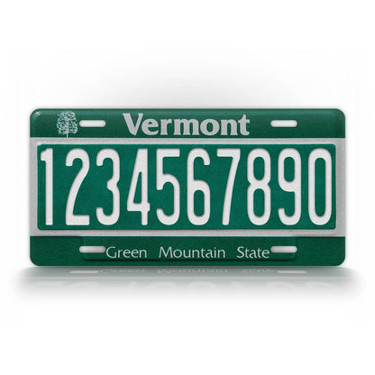 Custom Text Vermont Auto Tag 