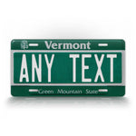 Personalized Any Text Vermont Novelty License Plate 