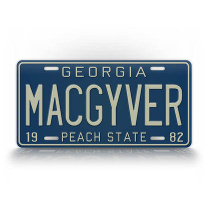 Personalized Antique 1970 Georgia State Auto Tag