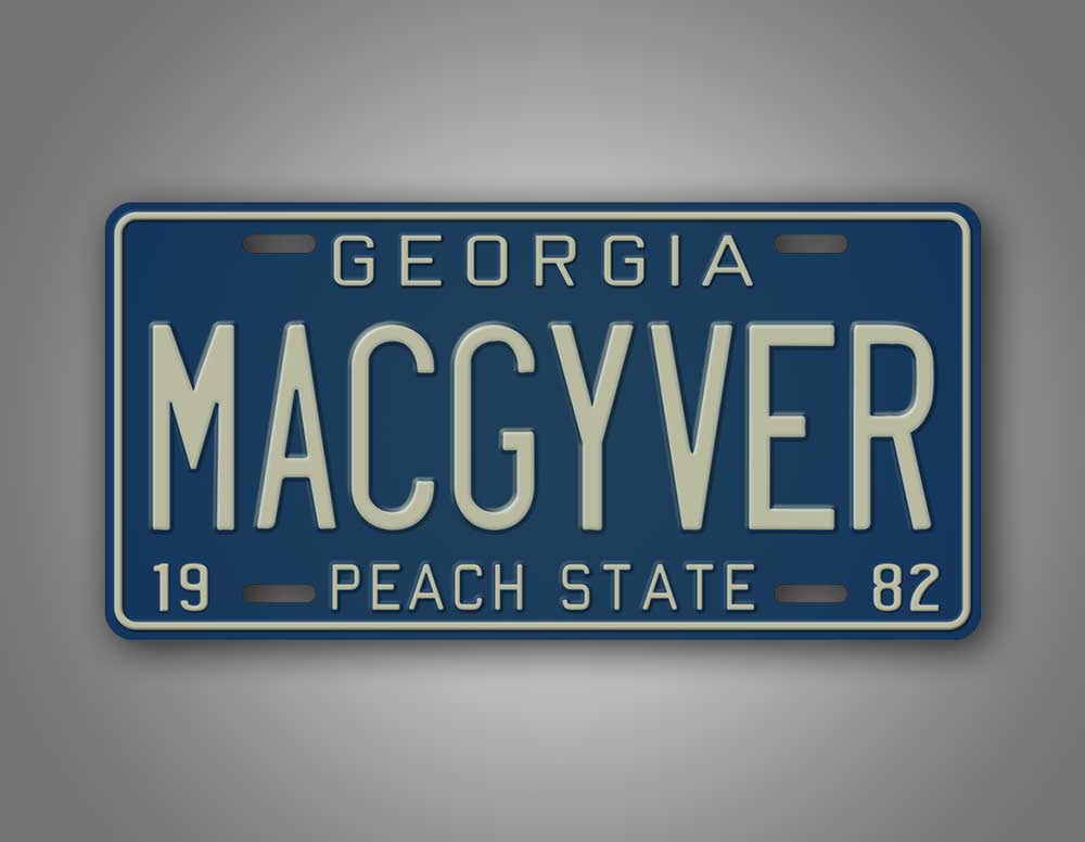 Personalized Antique 1970 Georgia State License Plate
