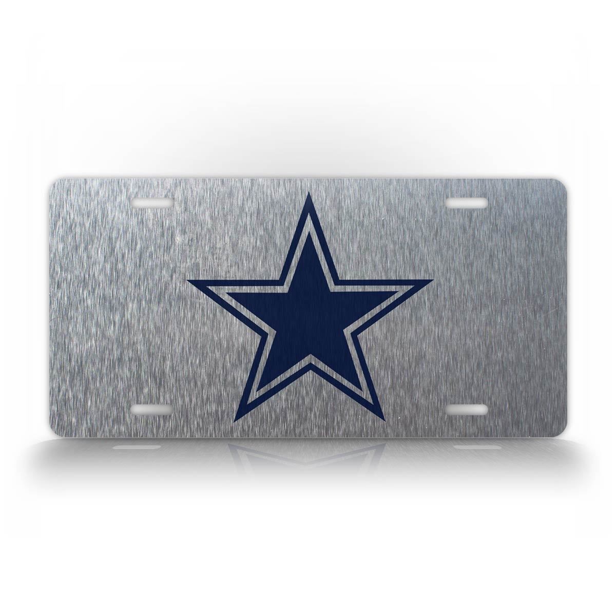 Dallas Cowboys Star License Plate 