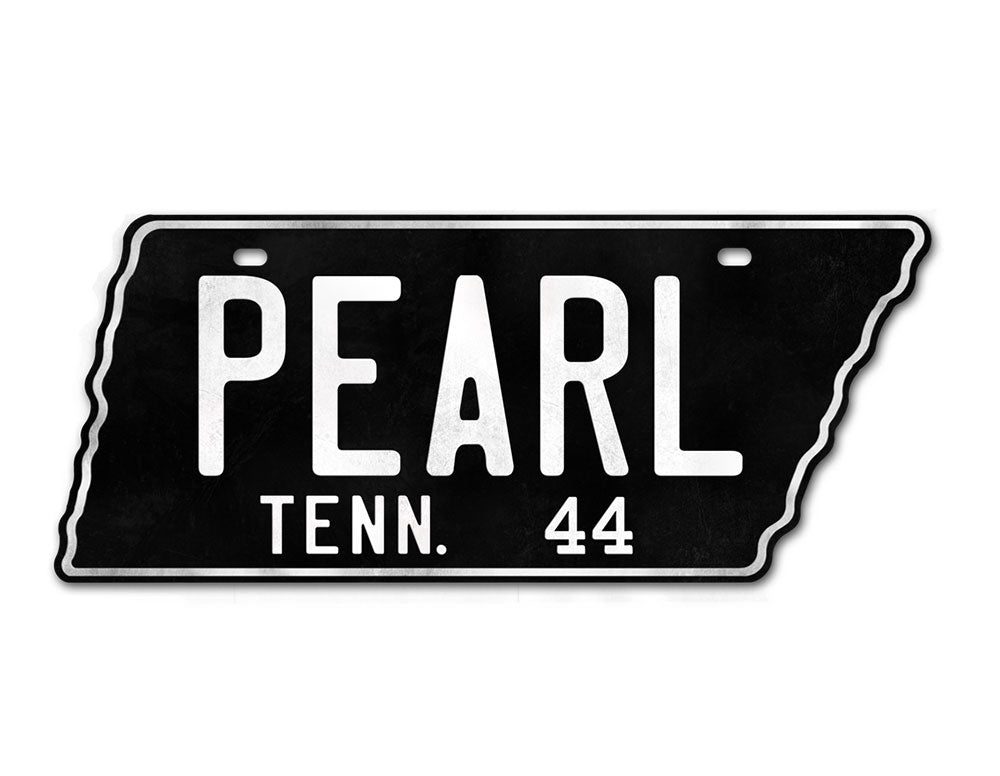 Personalized Replica 1944 Tennessee State Shaped License Plate