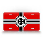 WWII Style German Battle Flag License Plate