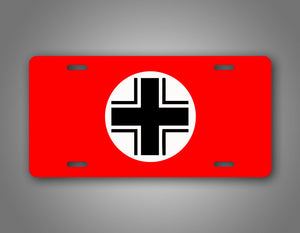 WWII German Cross Vehicle Marking Auto Tag 