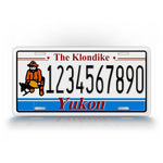 Personalized Text Yukon Canada The Klondike License Plate