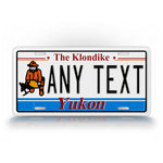 Custom Yukon Canada Novelty License Plate  