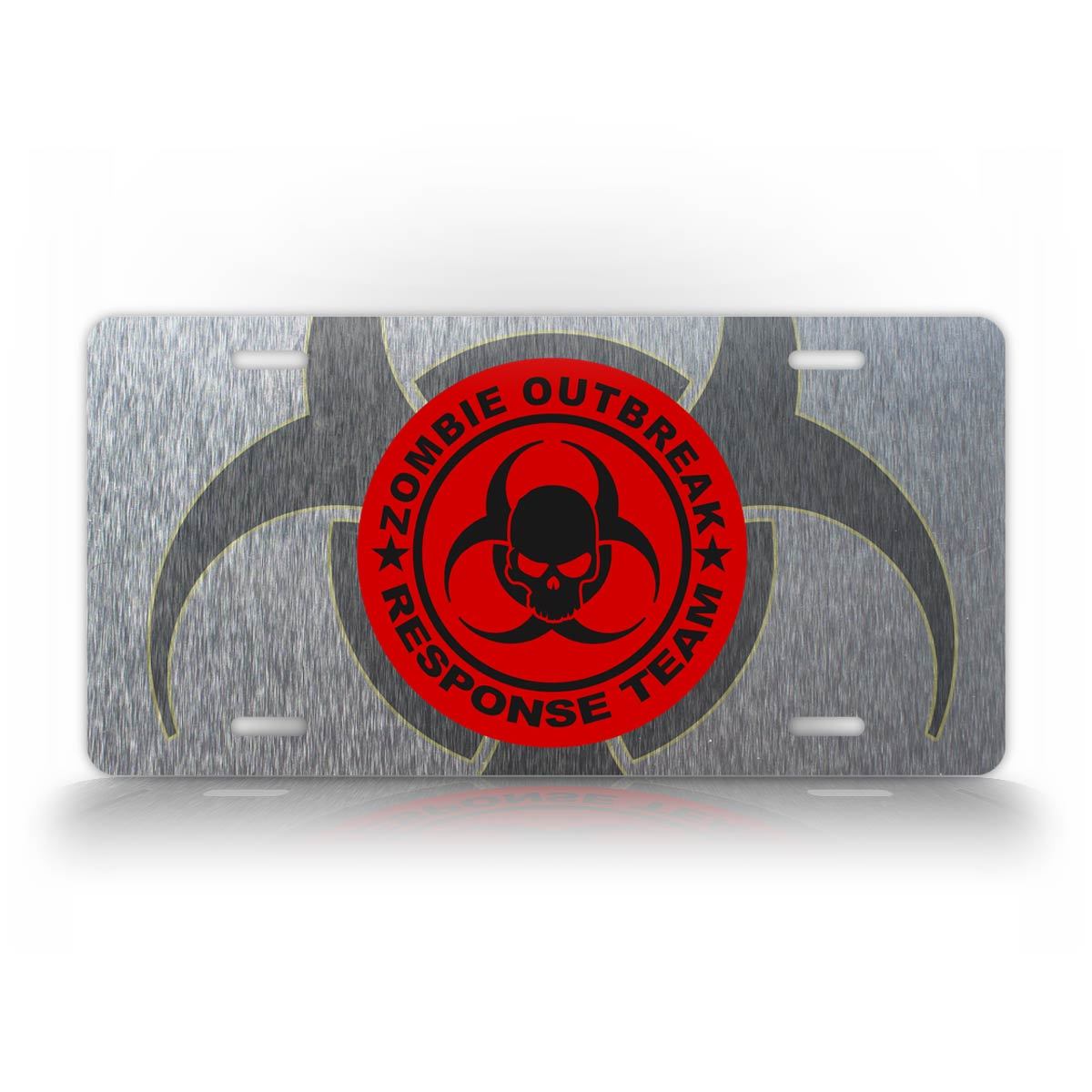 Biohazard Avertissement Signe Zombies Walking Dead Drôle Biohazard Avertissement Signe Zombies Walking Dead Drôle